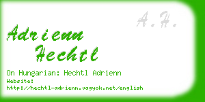 adrienn hechtl business card